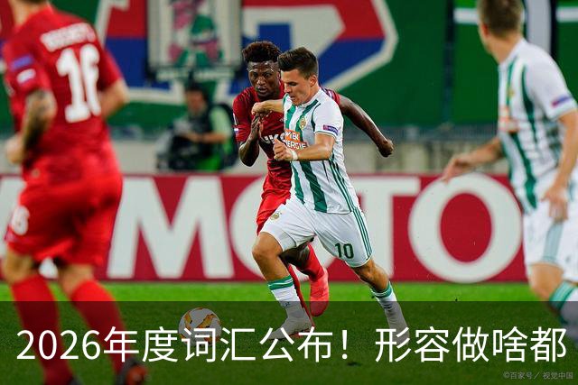2026年度词汇公布！形容做啥都“极致化”，颜值博主成最大赢家？