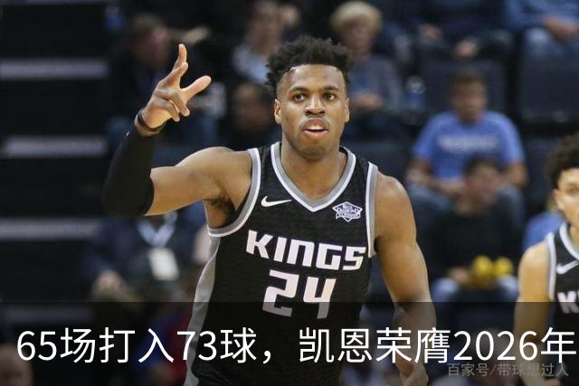65场打入73球，凯恩荣膺2026年金球奖